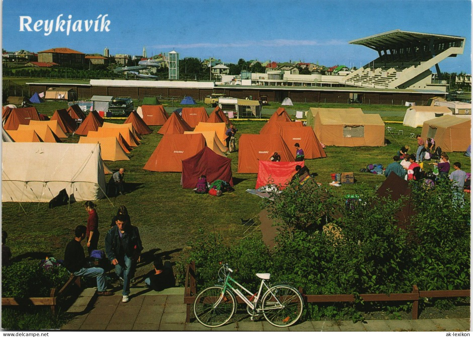 Reykjavík Camping Facilities Laugardal, Reykjavík, Iceland 2000 - Islande