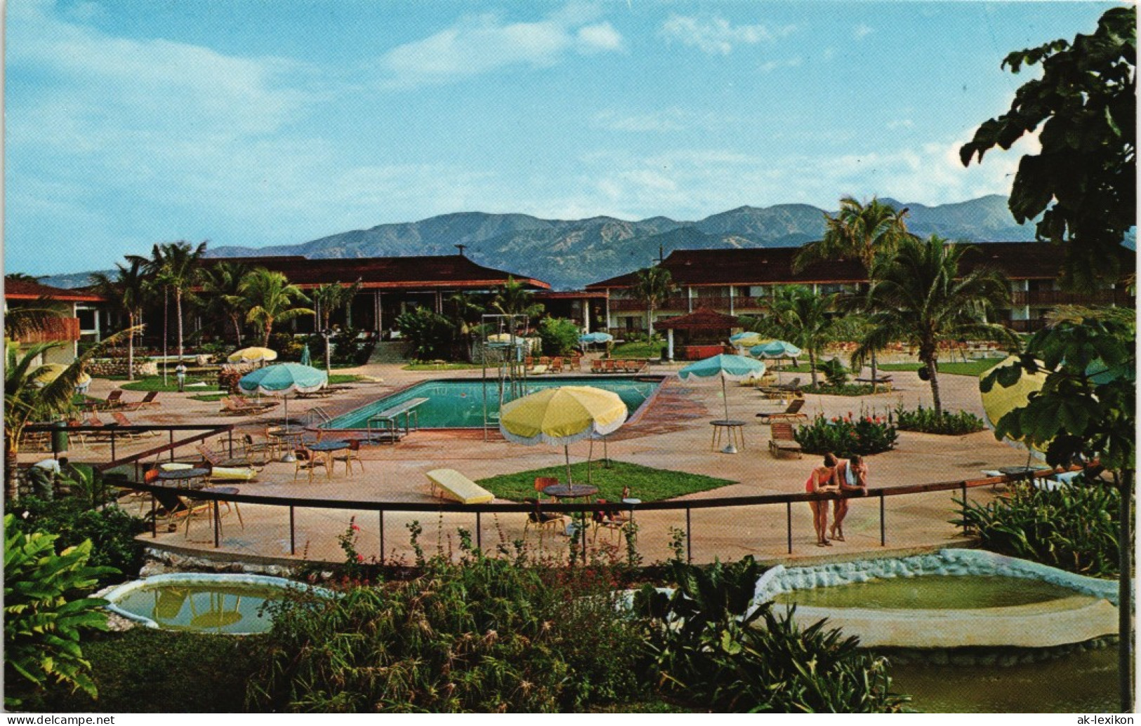 Postcard Kingston SHERATON KINGSTON HOTEL Jamaica W.I. Karibik 1965 - Jamaica