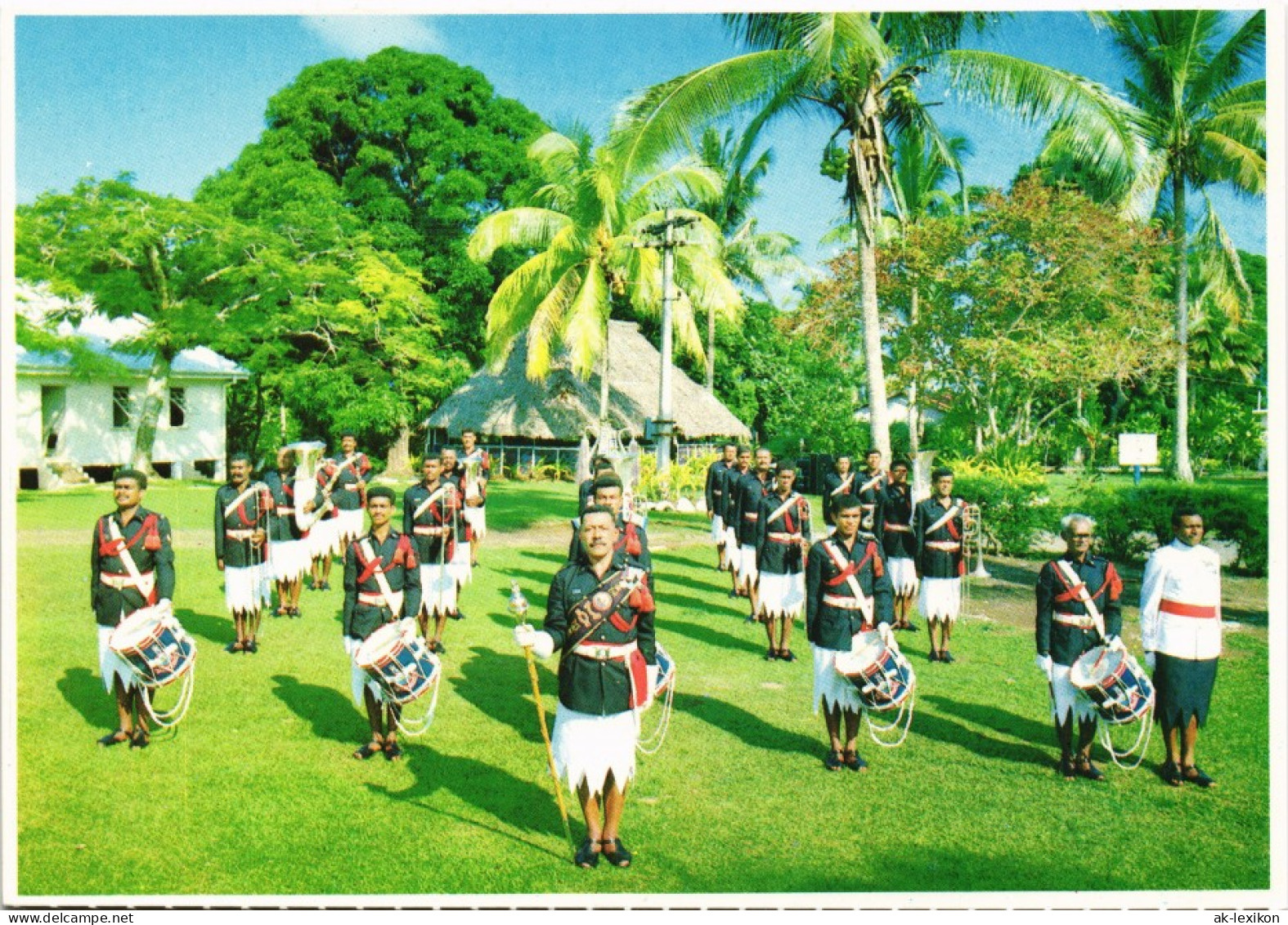 Fiji (Fidschi-Inseln)  THE ROYAL FIJI POLICE BAND Polizei  Fidschi-Inseln 1980 - Fidji