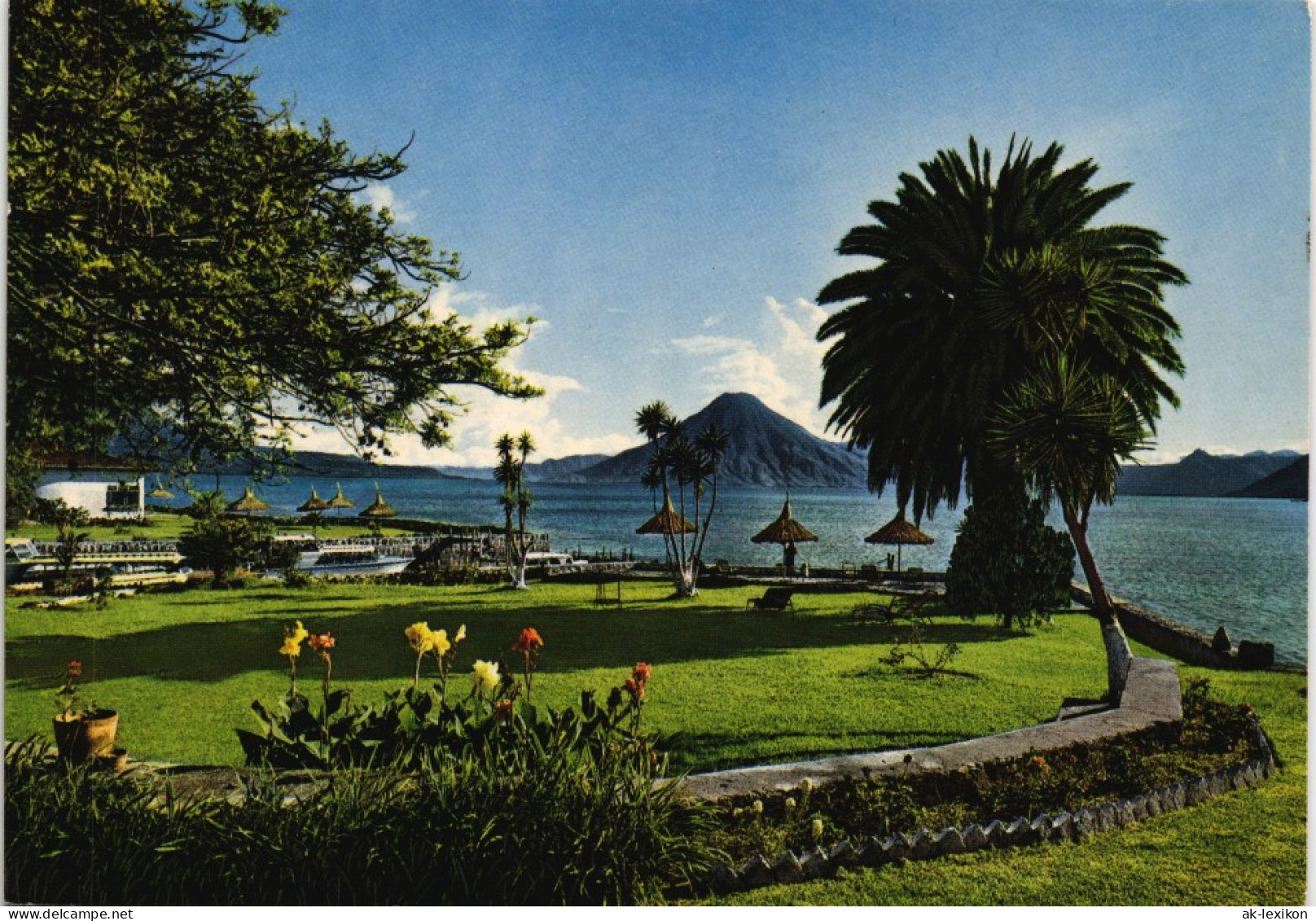 Guatemala Allgemein Lago Atitlan Lake Atitlán GUATEMALA, C. A. 1970 - Guatemala