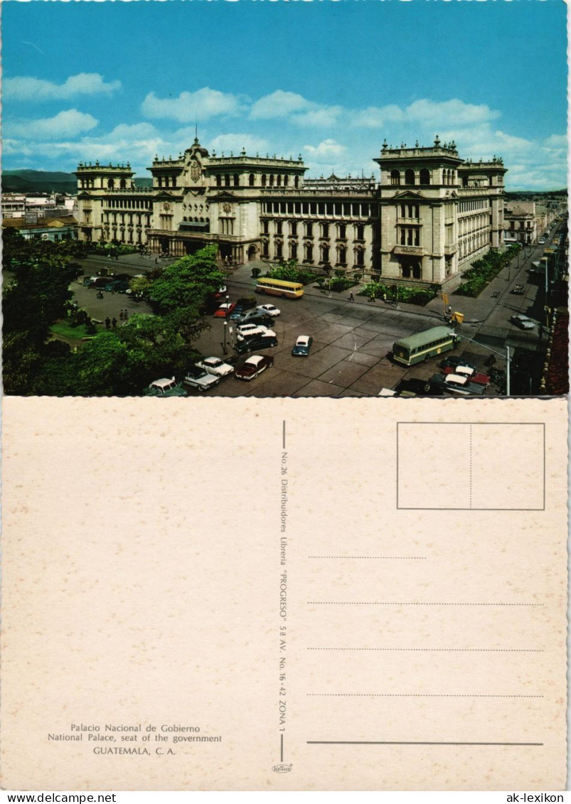 Guatemala Allgemein Palacio Nacional De Gobierno National Palace Guatemala 1970 - Guatemala