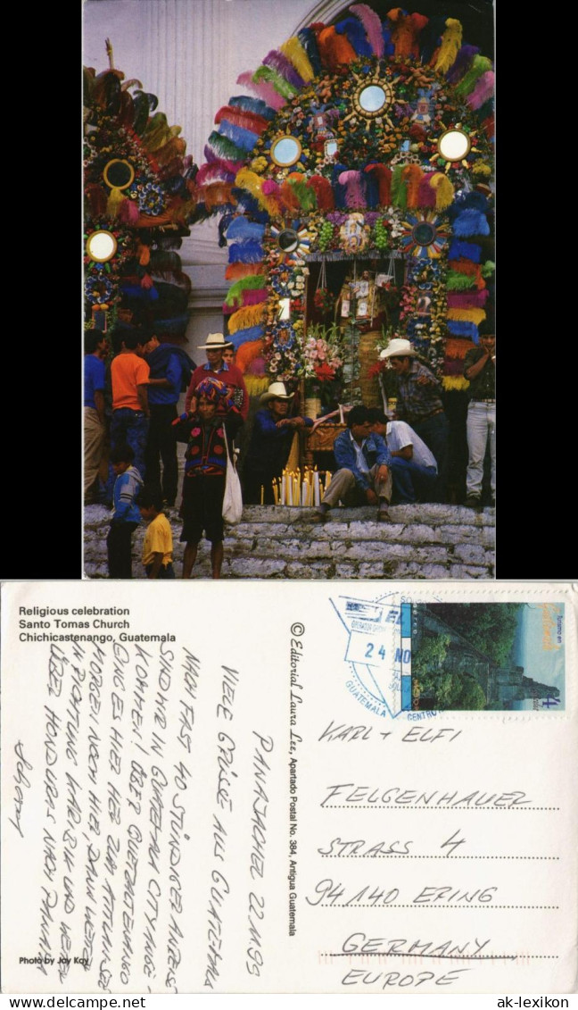 Celebration Santo Tomas Church Chichicastenango Guatemala 1999 - Guatemala