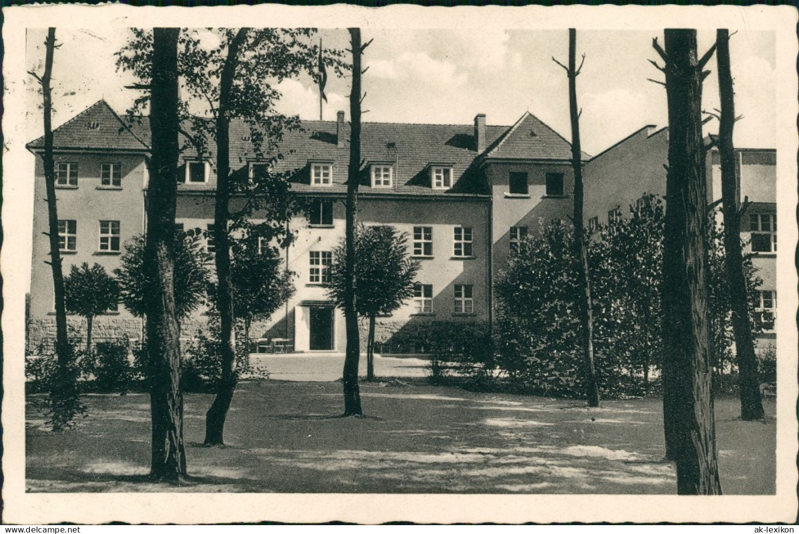 Postcard Rothenburg An Der Oder Czerwieńsk Partie An Den Anlagen 1936 - Neumark