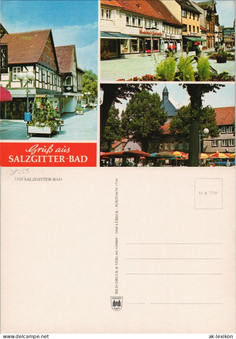 Ansichtskarte Salzgitter Straßen Und Markt - 3 Bild 1979 - Salzgitter
