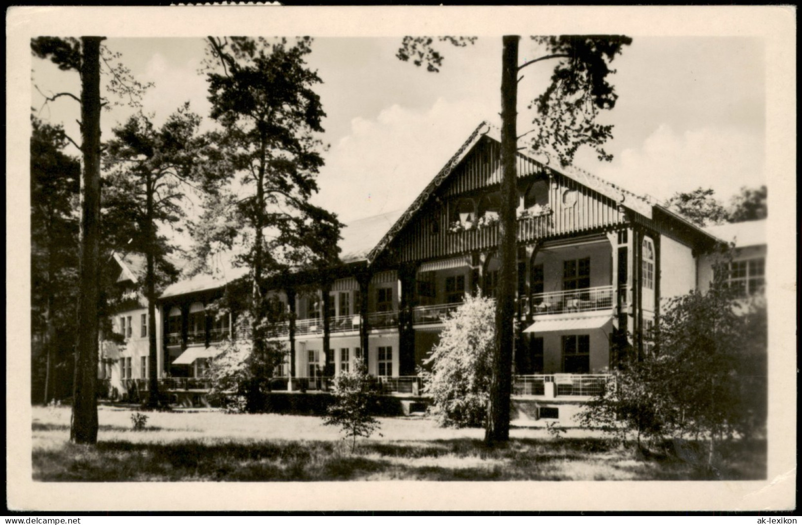 Sommerfeld-Kremmen Klinik  1955   Mit Stempel "Nachträglich Entwertet Berlin" - Sommerfeld