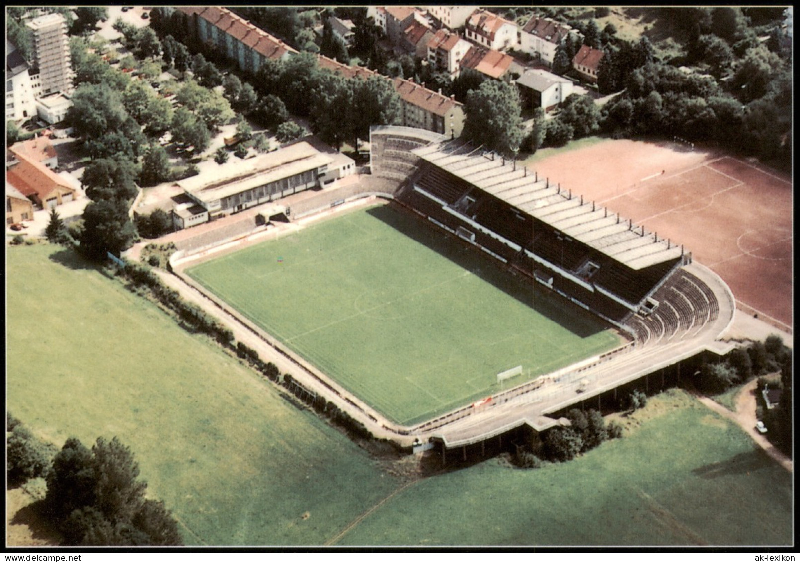 Neunkirchen (Saar) Stadion Sportanlagen Ellenfeldstadion Luftaufnahme 1992 - Kreis Neunkirchen