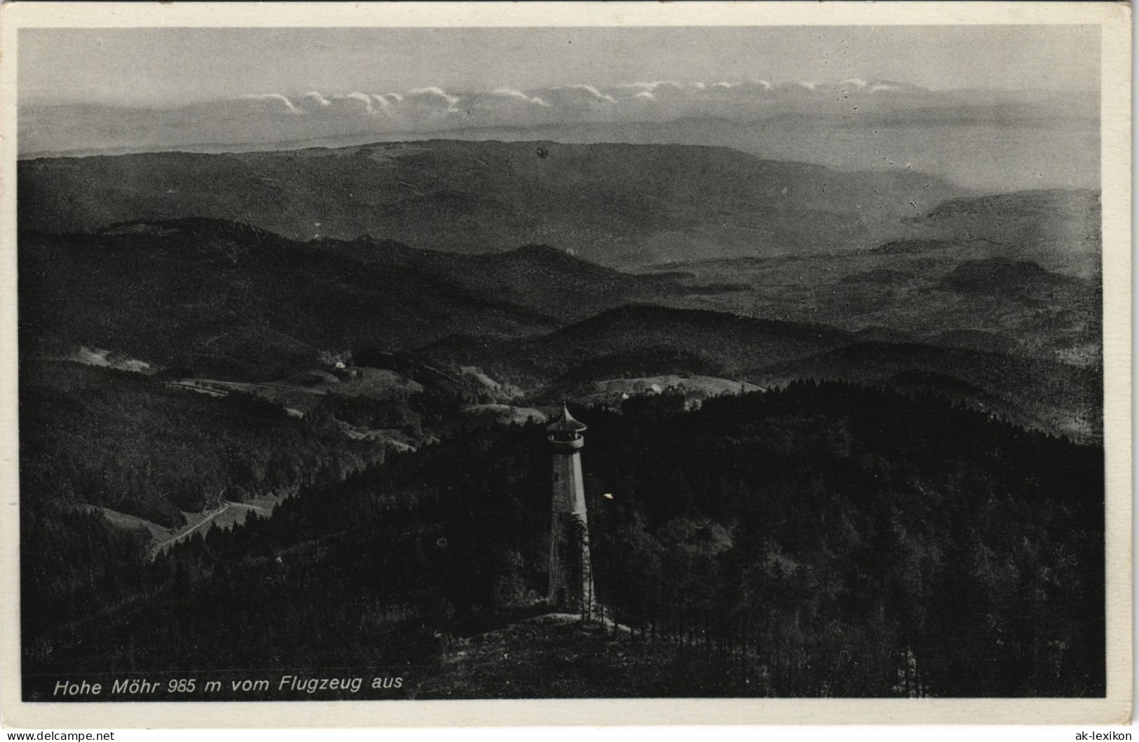 Ansichtskarte Raitbach-Schopfheim Luftbild Schweigmatt 1939 - Schopfheim