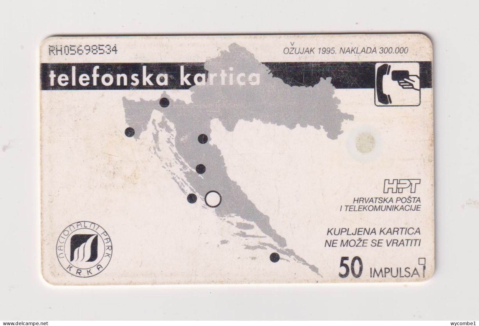 CROATIA -  Krka National Park Chip  Phonecard - Croatia