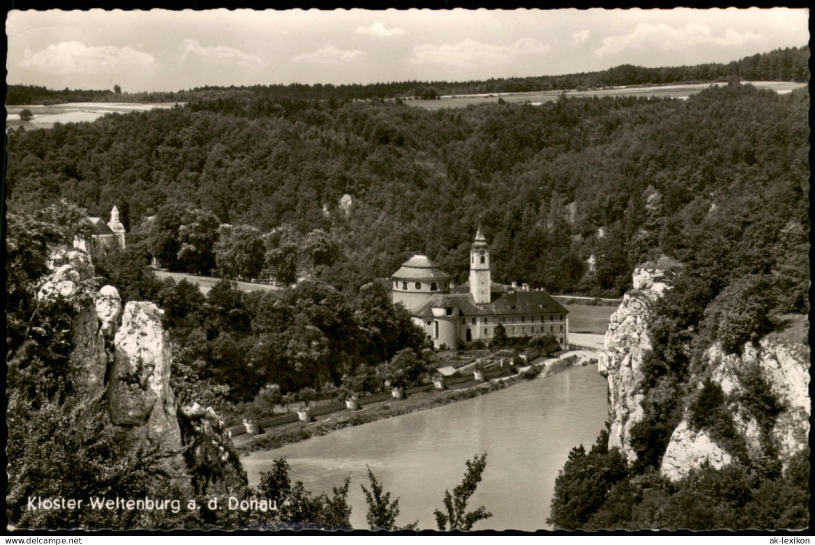 Ansichtskarte Kelheim Kloster Weltenburg 1958 - Kelheim