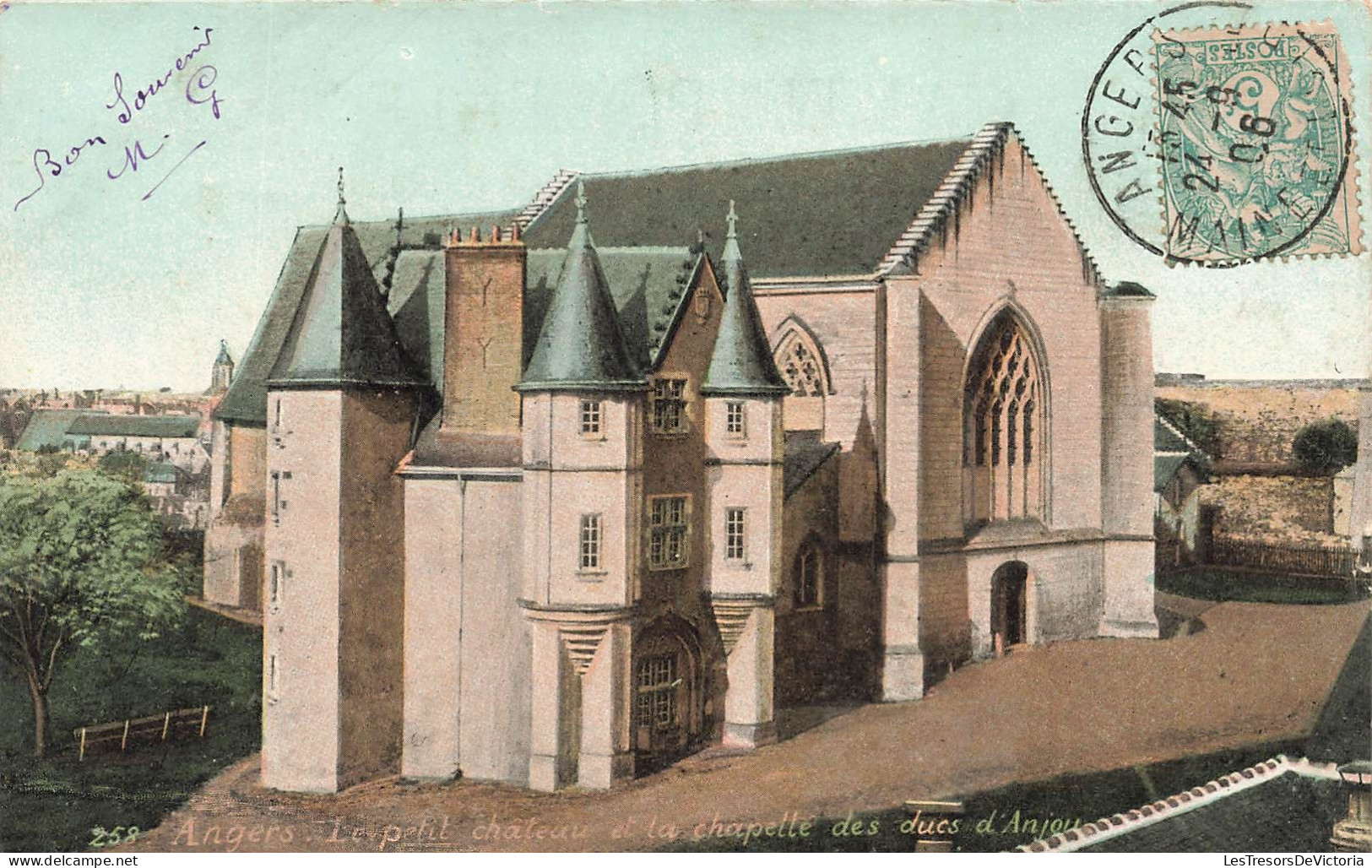 FRANCE - Angers - Le Petit Château De La Chapelle Des Ducs - Carte Postale Ancienne - Angers