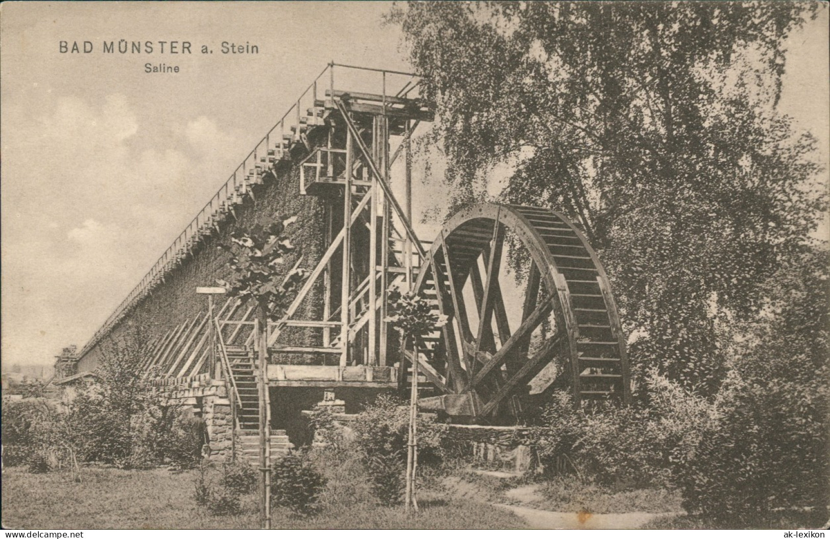 Bad Münster Am Stein-Bad Münster Am Stein-Ebernburg Saline 1913 - Bad Muenster A. Stein - Ebernburg