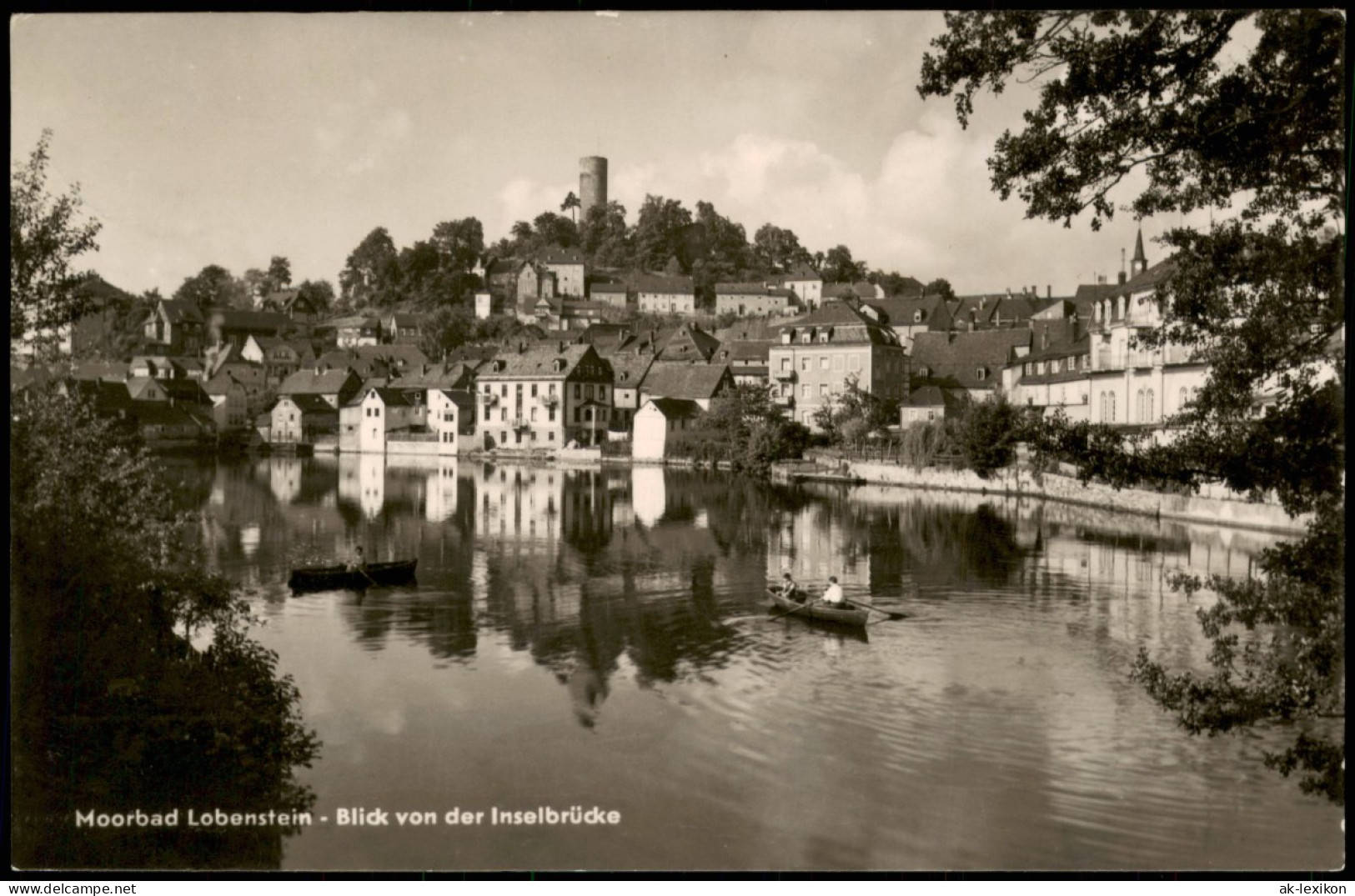 Ansichtskarte Bad Lobenstein Moorbad 1961 - Lobenstein