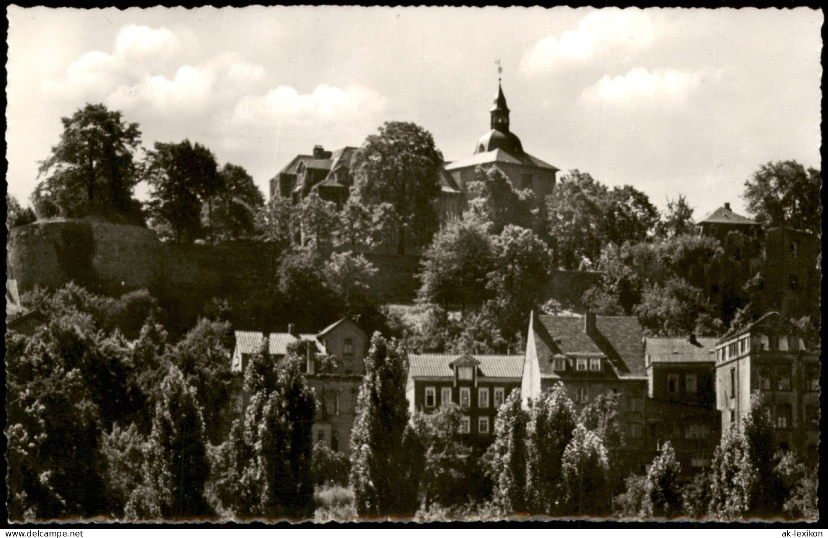 Ansichtskarte Siegen Blick Auf Das Obere Schloß 1962 - Siegen