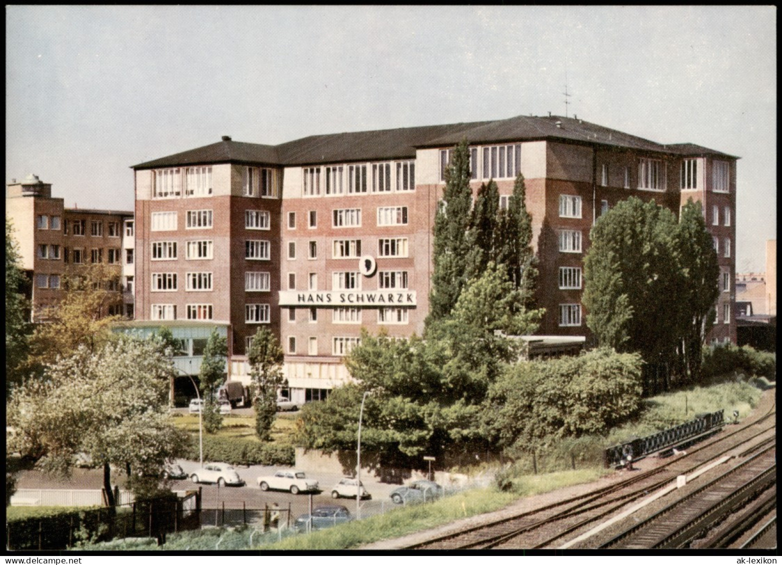 Altona-Hamburg Partie Mit Hans Schwarzkopf-Verwaltungsgebäude X 1965 - Altona