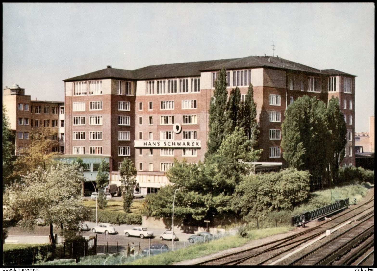 Ansichtskarte Altona-Hamburg Schwarzkopf-Verwaltungsgebäude 1965 - Altona