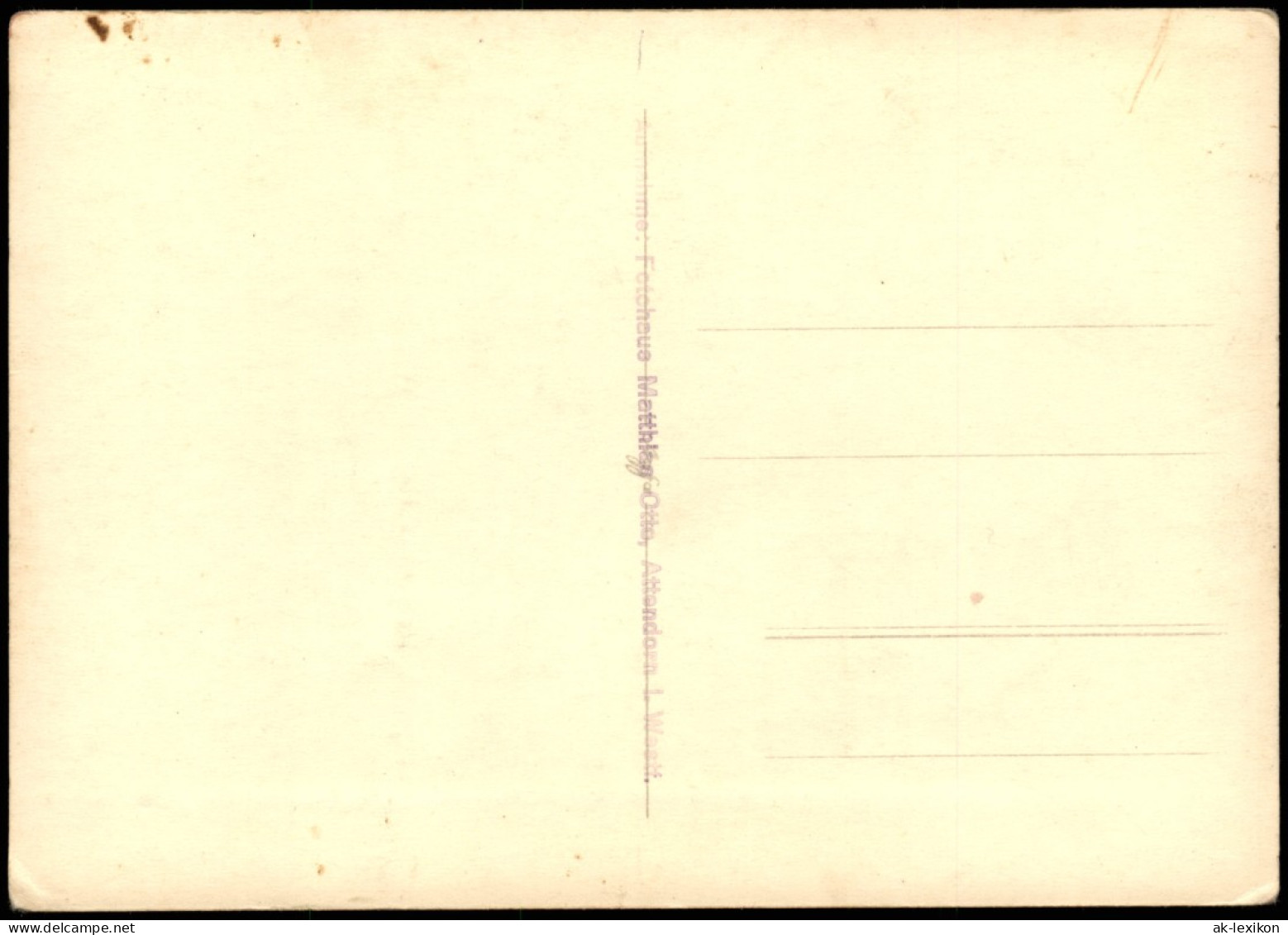 Ansichtskarte Attendorn Staumauer, Überlauf 1953 - Attendorn