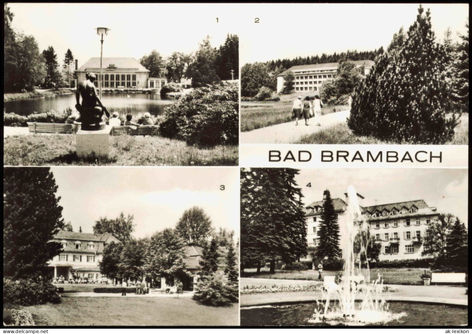 Bad Brambach Festhalle, Julius-Fucik-Haus, Joliot-Curie-Haus 1985 - Bad Brambach
