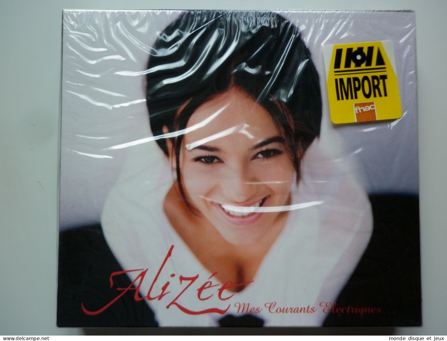 Alizée Coffret Cd Album + Bonus VCD Mes Courants Electriques édition Corée Du Sud - Otros - Canción Francesa