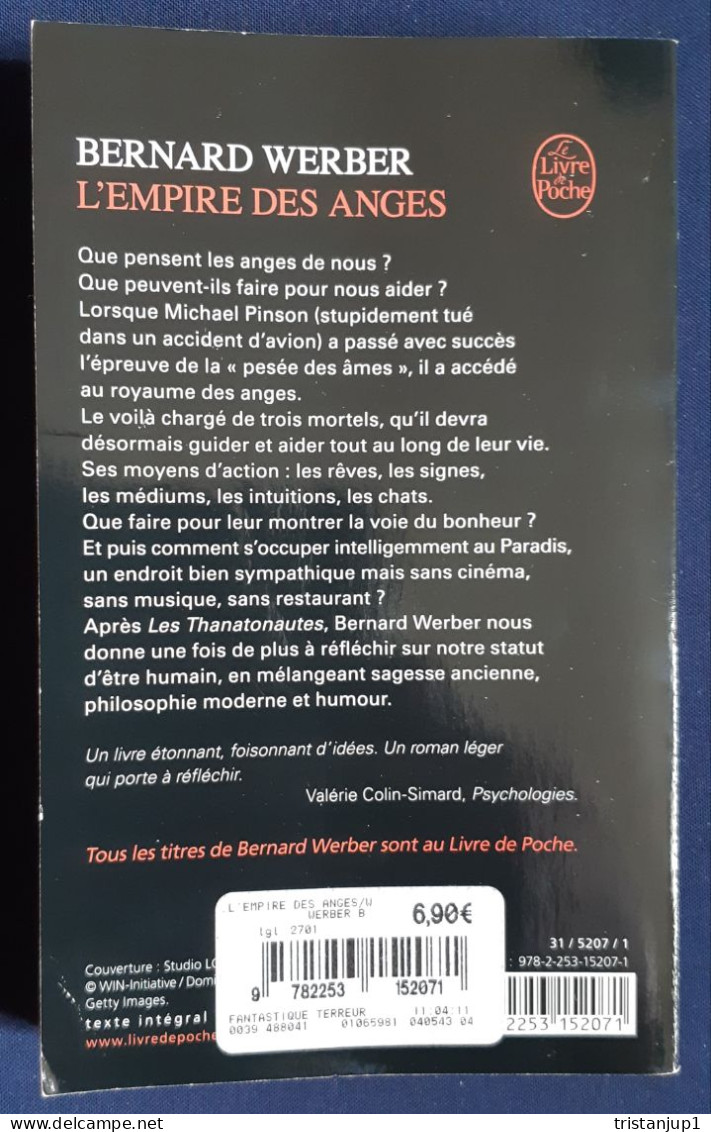 Bernard Werber - L'Empire Des Anges - Livre De Poche