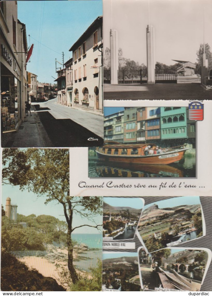 LOT De 2000 Cartes Postales De FRANCE, Toutes 10,5 X 15 Cm. - 500 Postales Min.