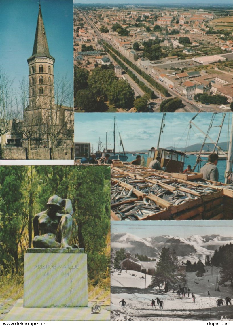 LOT de 2000 cartes postales de FRANCE, toutes 10,5 x 15 cm.