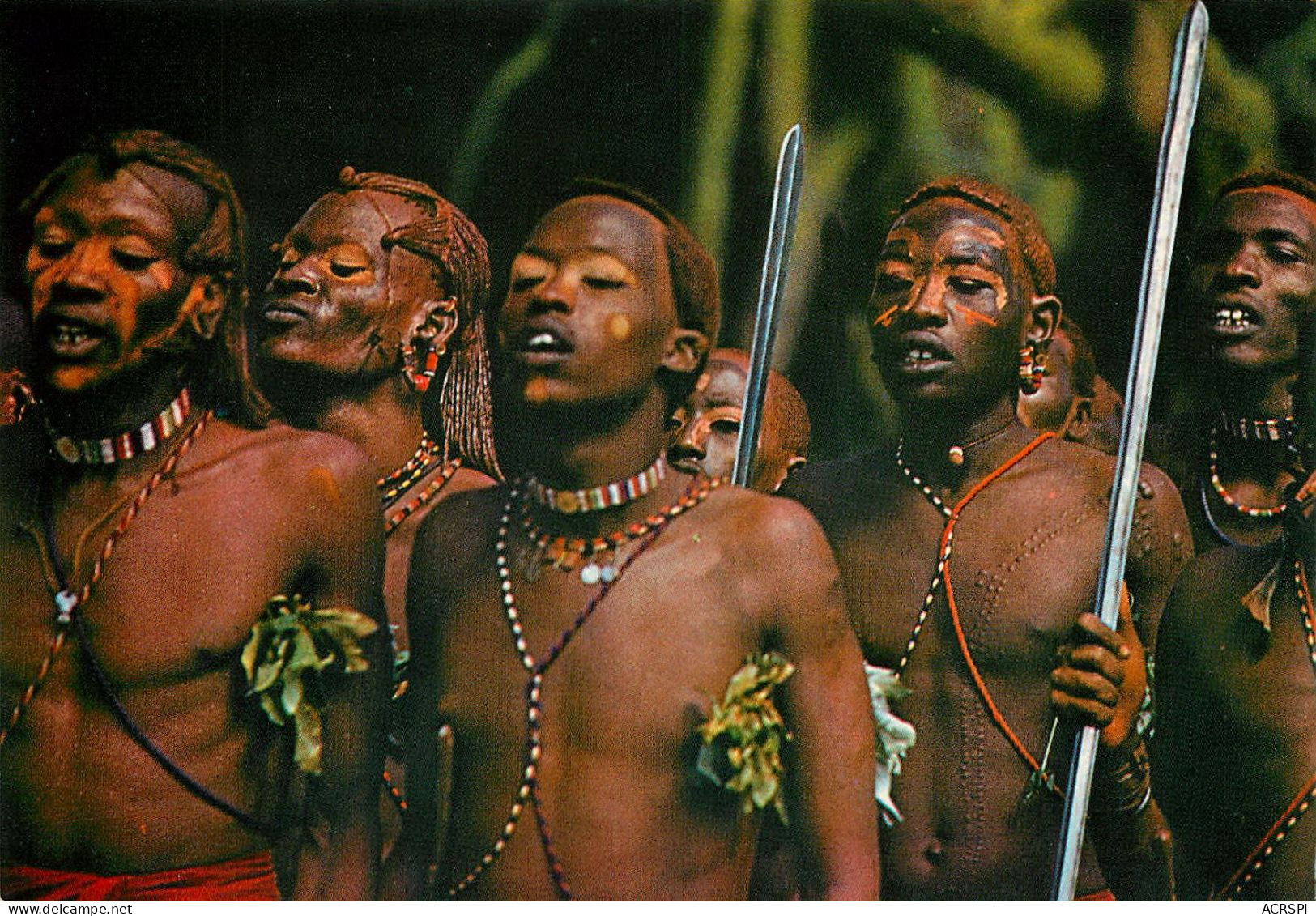 AFRIQUE KENYA MASAI Warriors Guerriers Tribu Ed Kenya Stationers Ph Dino Sassi (scan Recto-verso) KEVREN0175 - Kenya