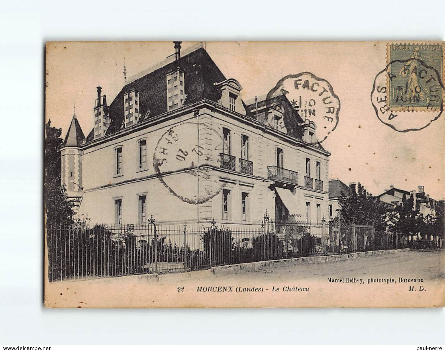 MORCENX : Le Château - état - Morcenx