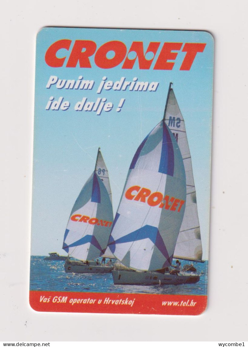 CROATIA -  Cronet Yachting Chip  Phonecard - Croatia