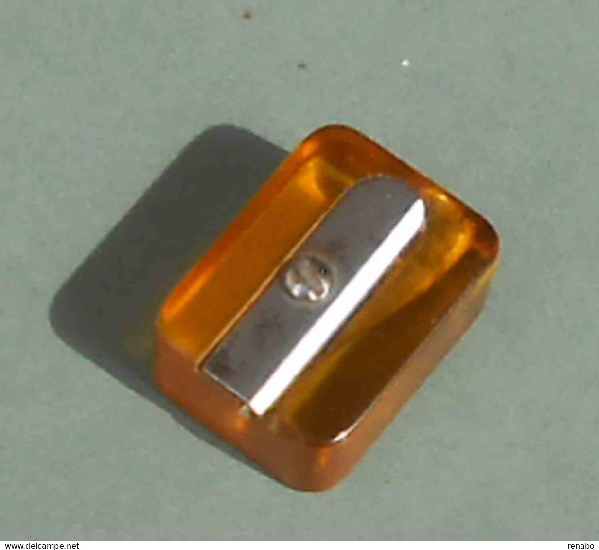 Rectangular Block; Bakelite Transparent,light Amber. Temperamatite, Pencil-Sharpener, Taille Crayon, Anspitzer. - Other & Unclassified