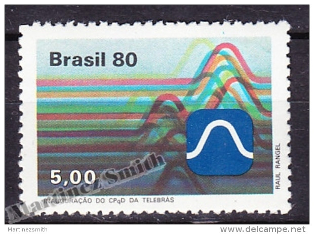 Bresil - Brazil - Brasil 1980 Yvert 1449, Inauguration Of The Research And Development Center Of Telebras - MNH - Unused Stamps