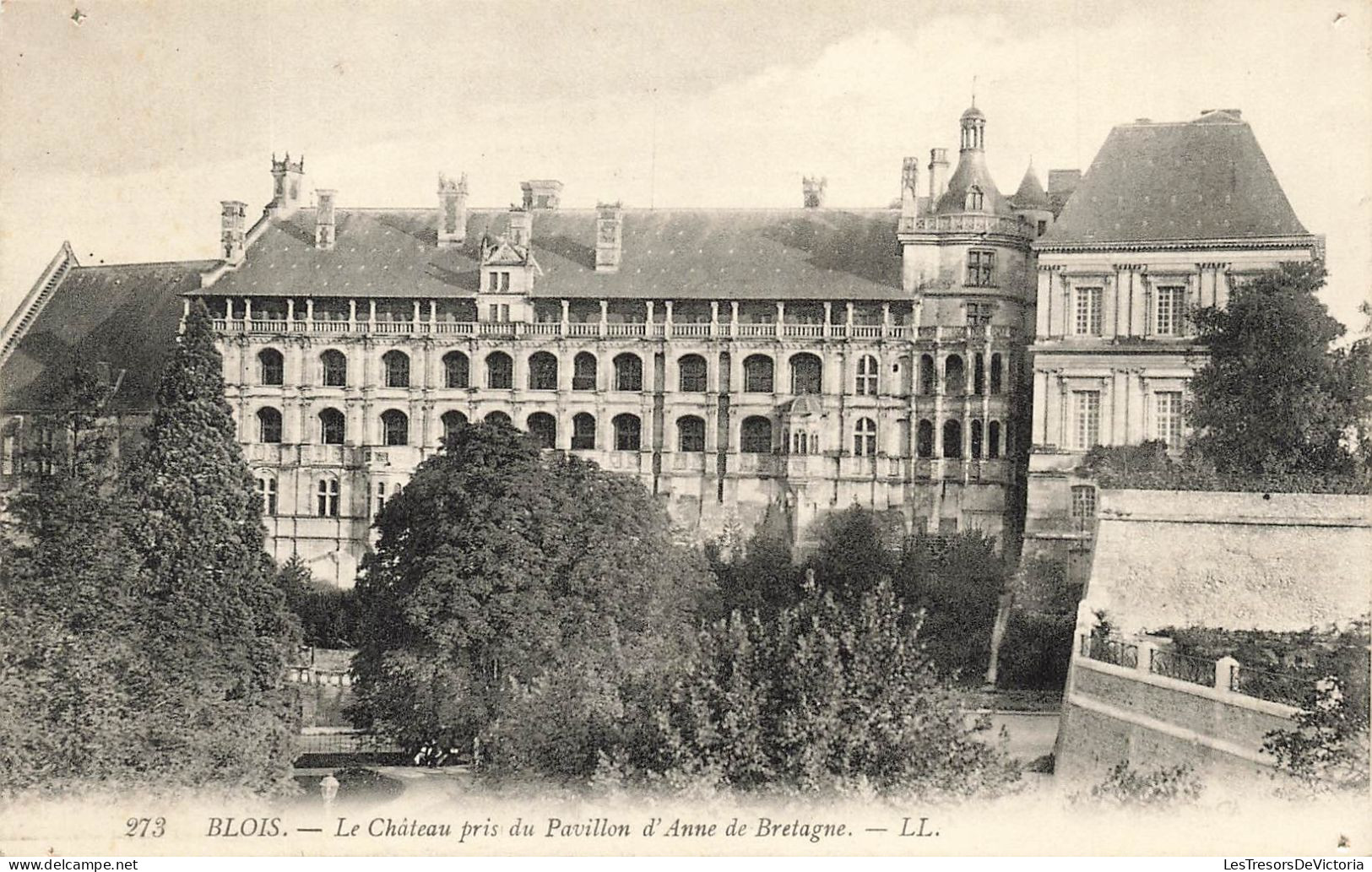 FRANCE - Blois - Le Château Pris Du Pavillon D'Anne De Bretagne - LL - Carte Postale Ancienne - Blois