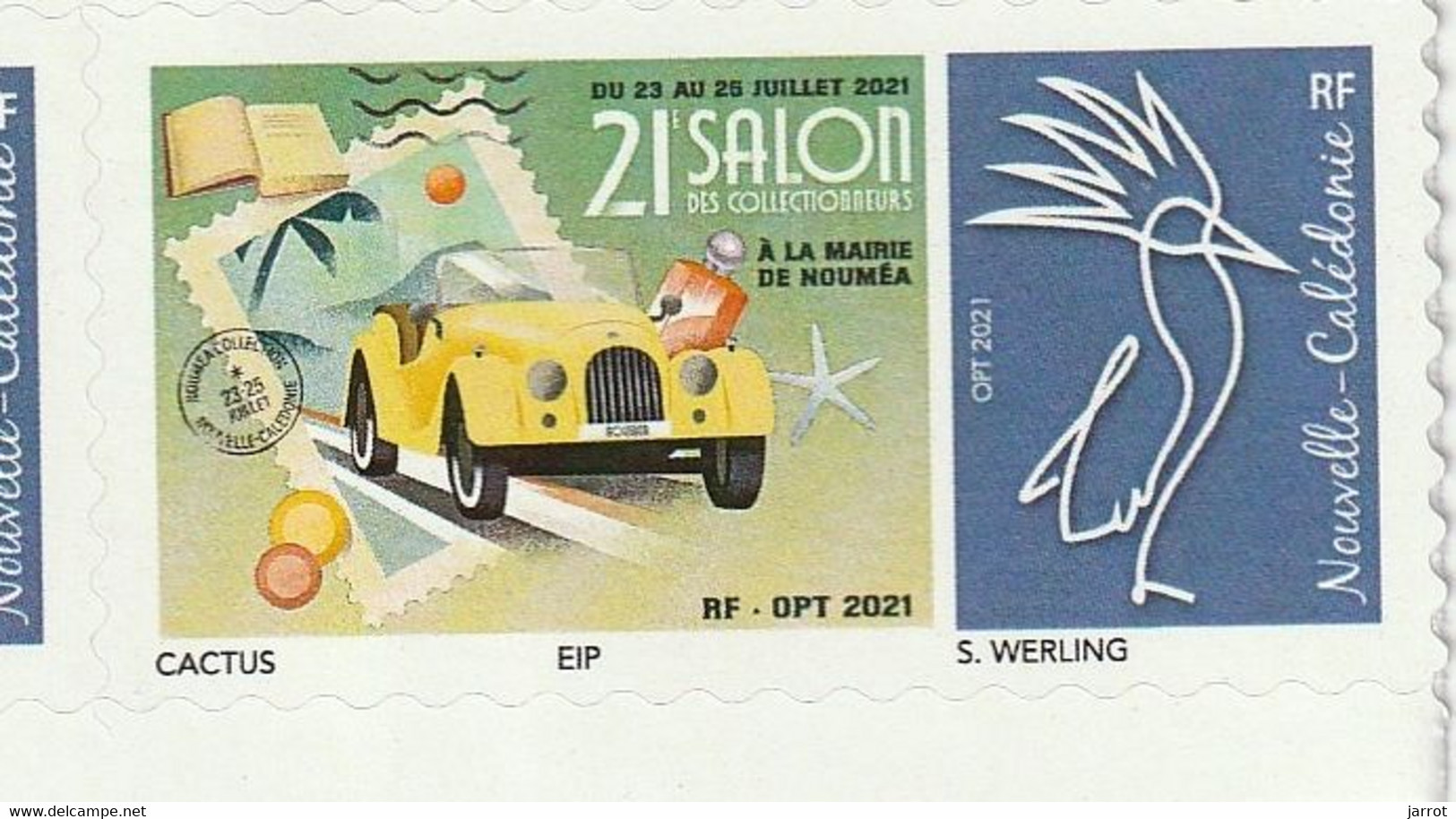 Salon Du Collectionneur 2021 - Unused Stamps