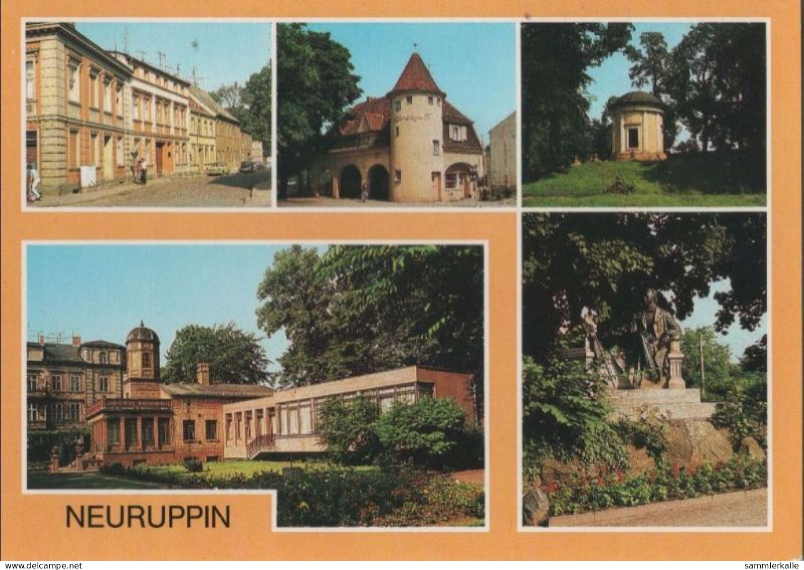 44560 - Neuruppin - U.a. Knobelsdorfftempel - 1985 - Neuruppin