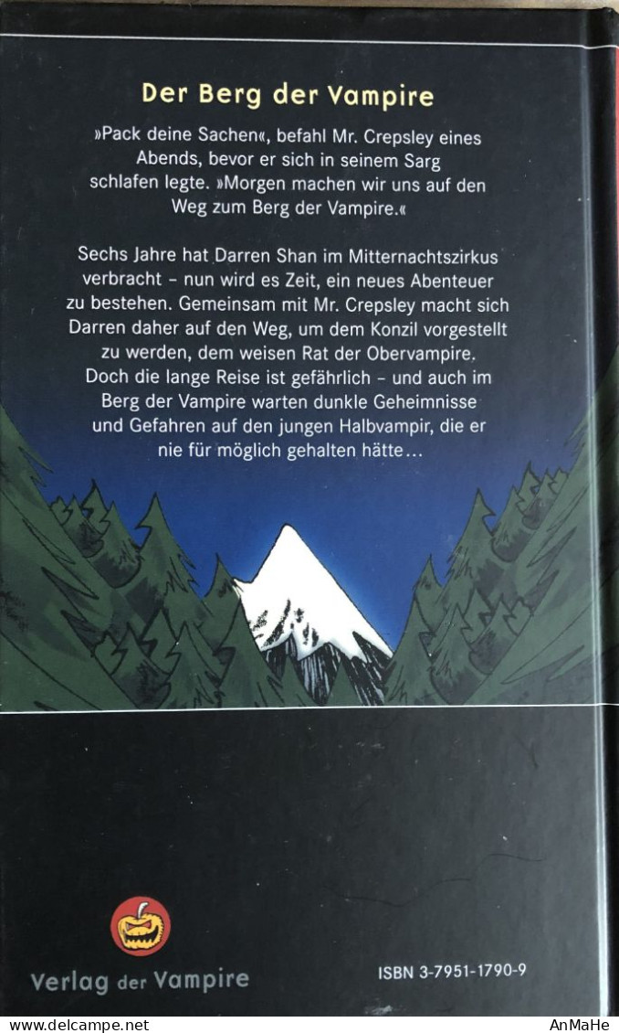 B1405 - Darren Shan und der Berg der Vampire - Roman -