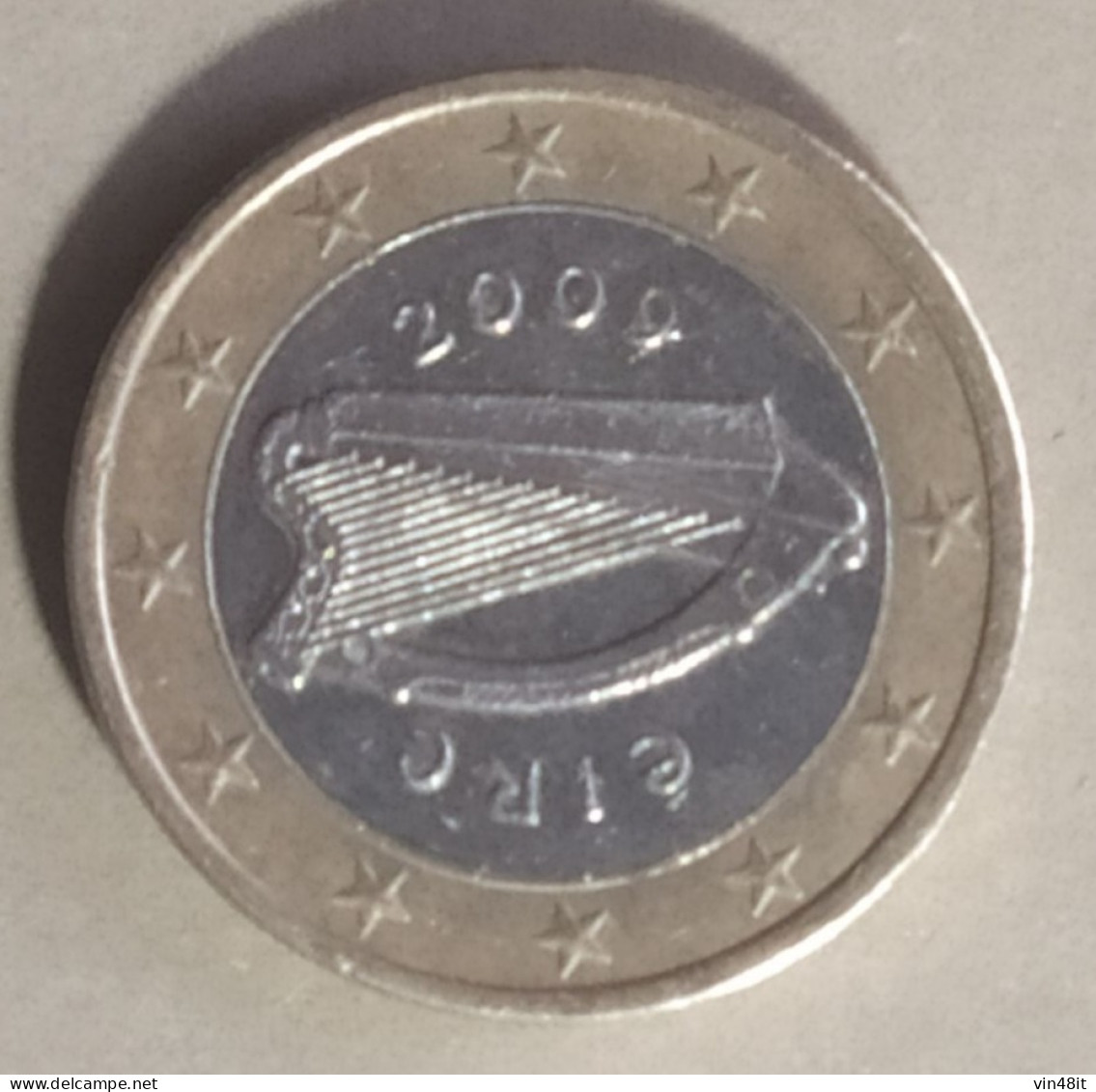 2009 - IRLANDA  - MONETA IN EURO - DEL VALORE DI 1,00  EURO - USATA - Irland