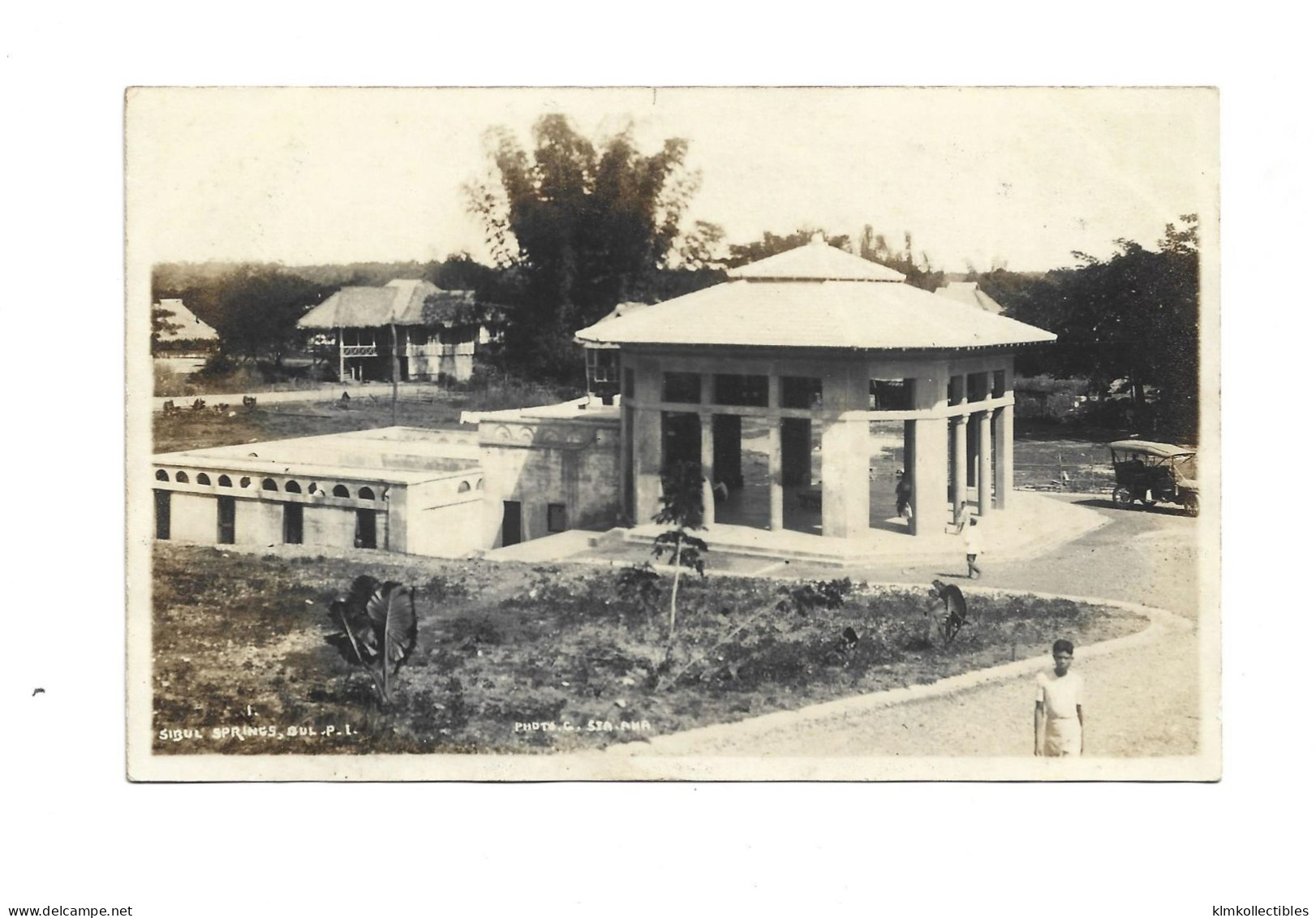 PHILIPPINES - SIBUL SPRINGS SAN MIGUEL BULACAN - REAL PHOTO RPPC - Filippine