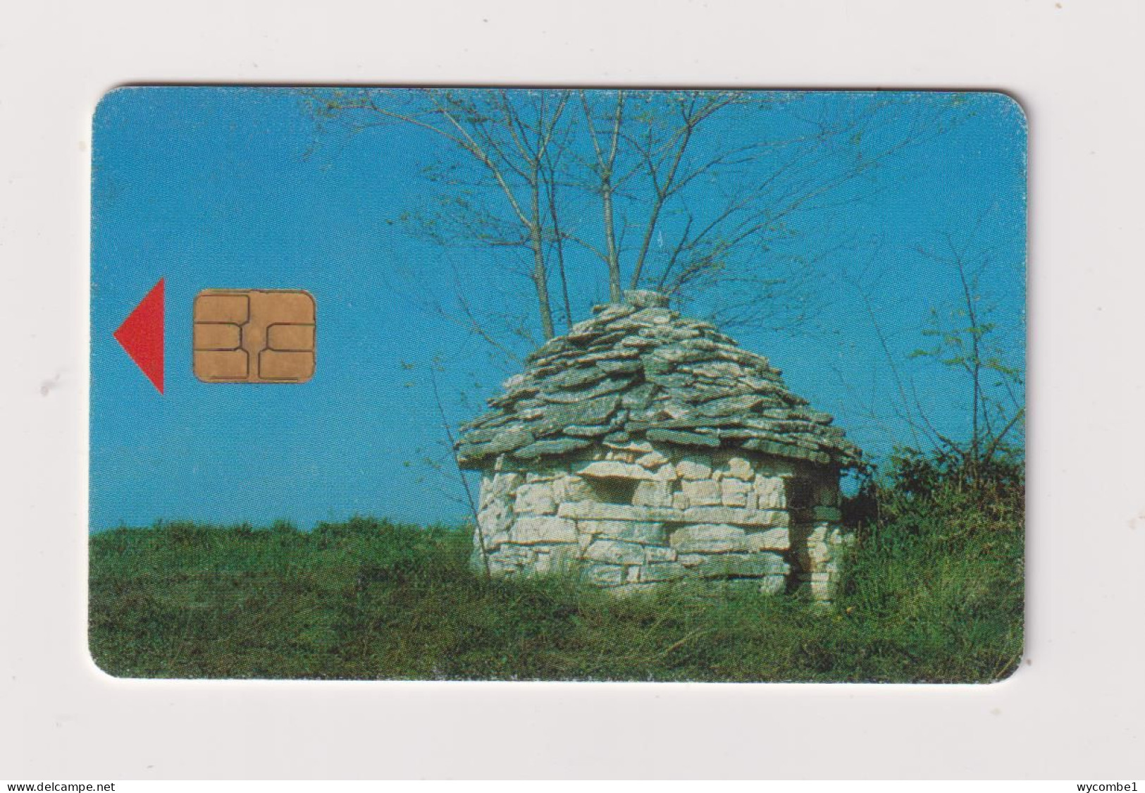 CROATIA -  Stone Built Dwelling Chip  Phonecard - Croazia