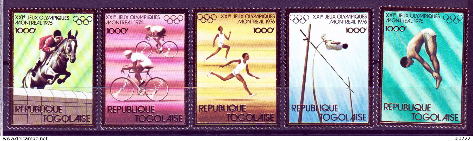 Togo 1976 Y.T.858/62 **/MNH VF - Togo (1960-...)