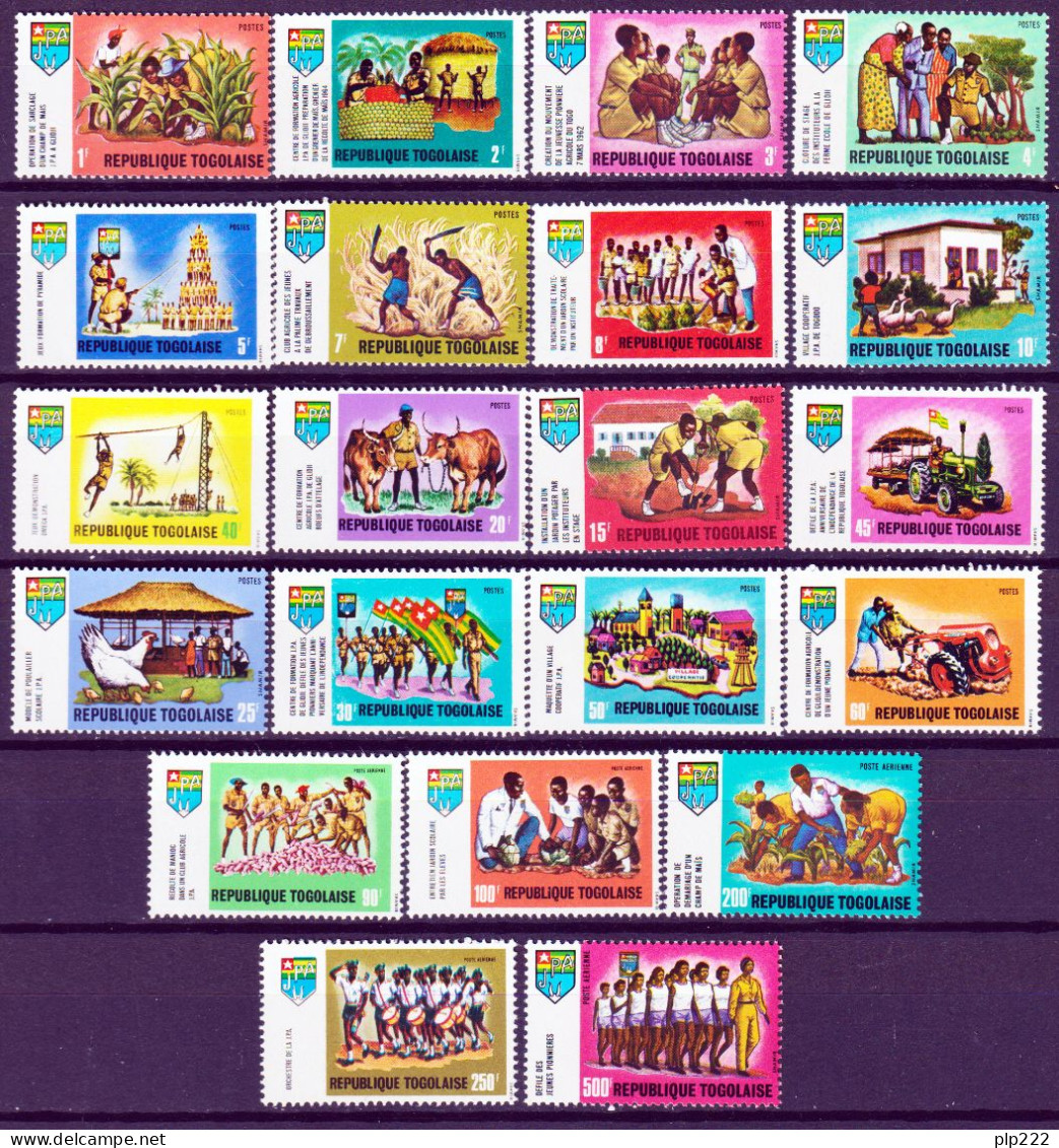 Togo 1969 Y.T.625/40+A117/21 **/MNH VF - Togo (1960-...)