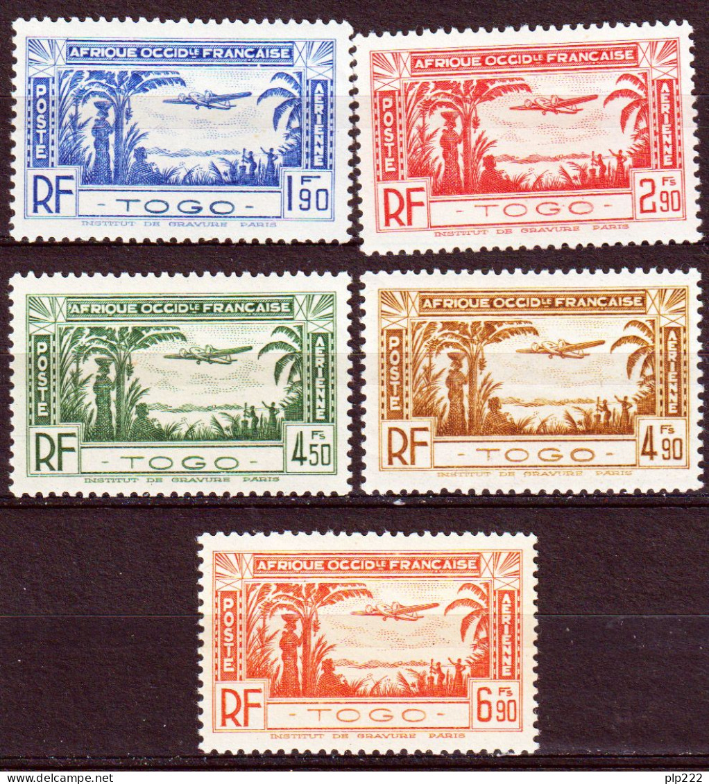 Togo 1940/42 Y.T.A1/8 **/MNH VF/F - Ongebruikt