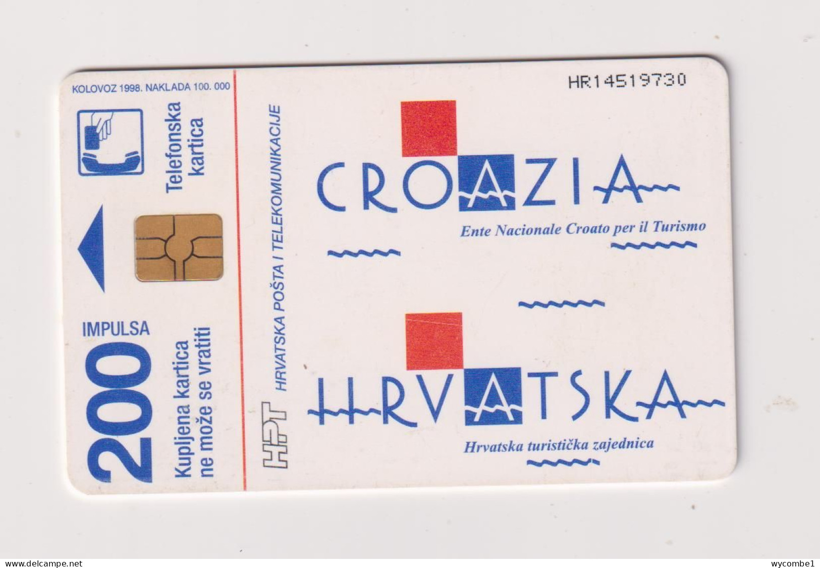 CROATIA -  Hrvatska Chip  Phonecard - Croazia