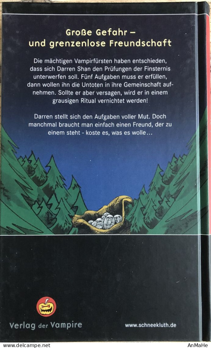 B1303 - Darren Shan und die Prüfungen der Finsternis - geb. Buch