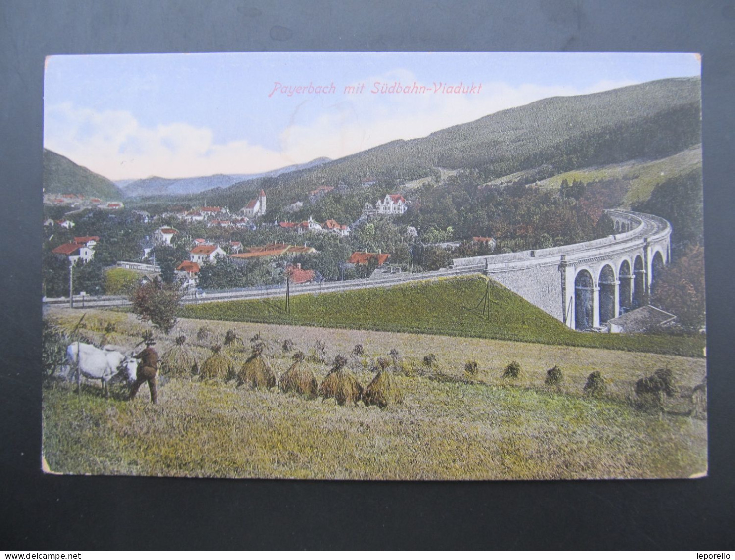 AK PAYERBACH B. Neunkirchen 1915 // D*58683 - Semmering