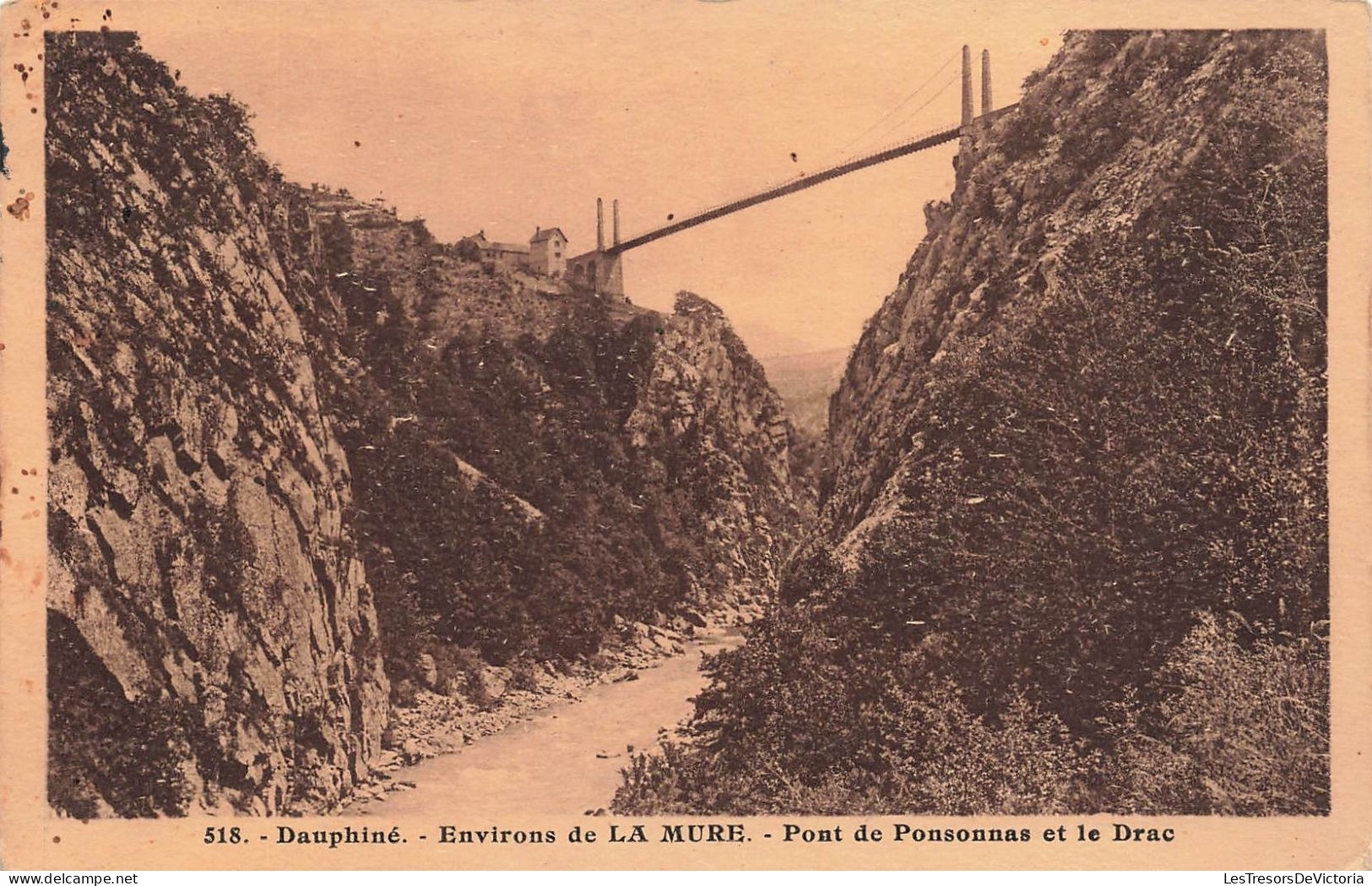 FRANCE - Dauphiné - Environs De La Mure - Pont De Ponsonnas Et Le Drac - Carte Postale Ancienne - Sonstige & Ohne Zuordnung