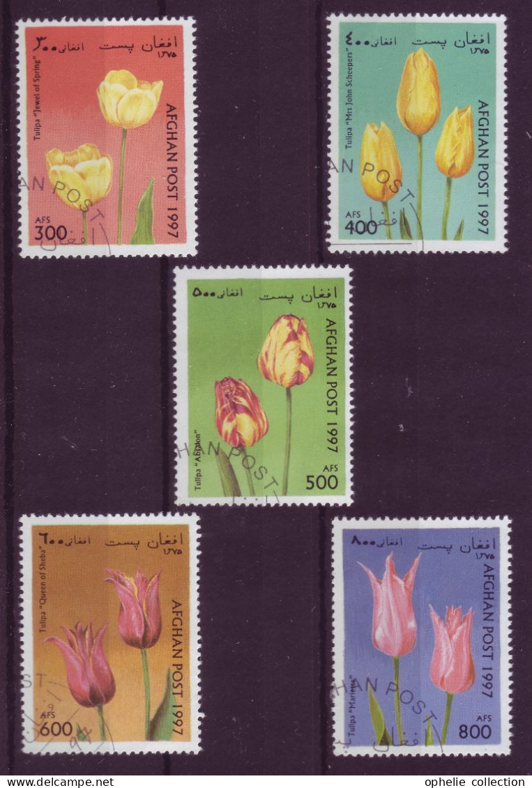 Asie - Afghanistan - 1997 - Flore - 5 Timbres Différents - 6663 - Afghanistan