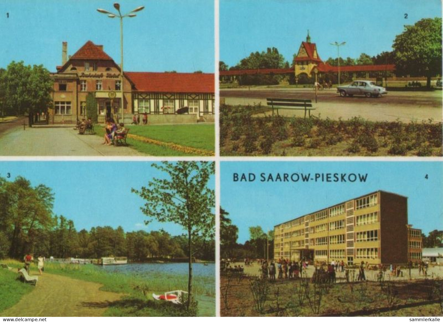 82413 - Bad Saarow-Pieskow - U.a. Schiffsanlegestelle - 1976 - Bad Saarow