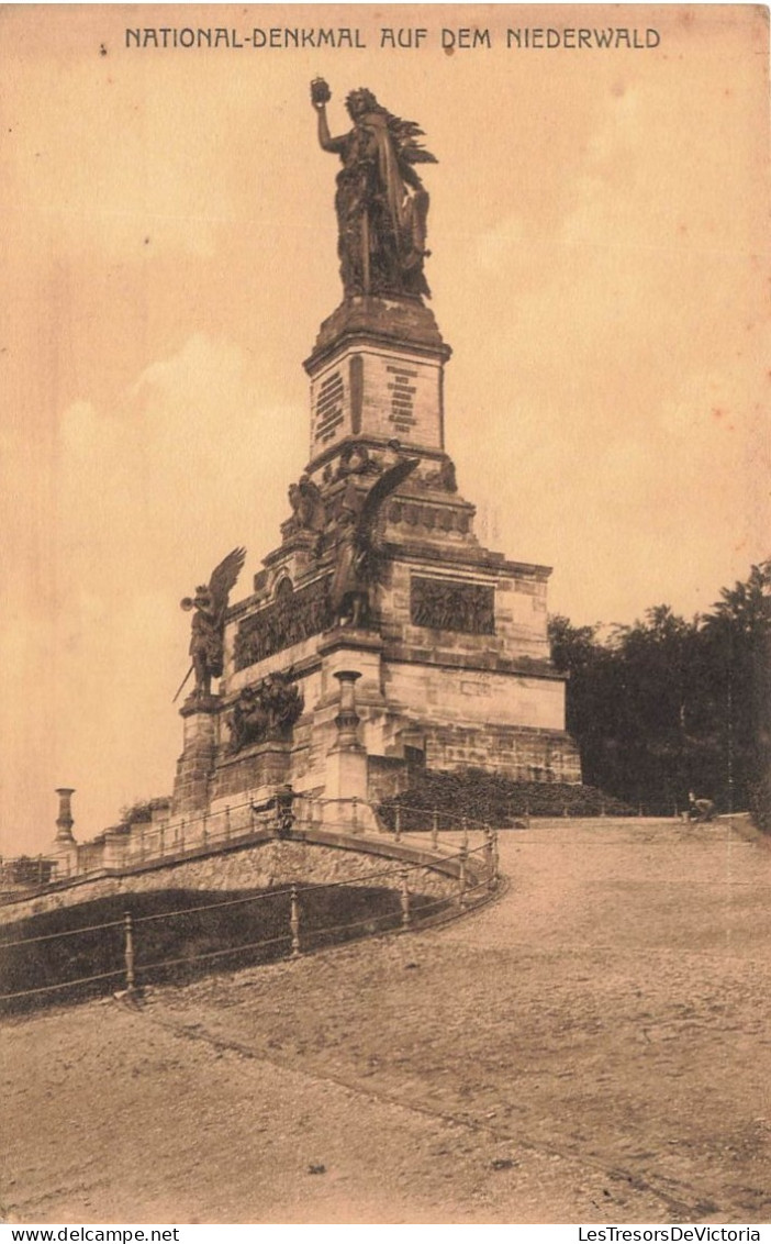 ALLEMAGNE - Rheingau - National-Denkmal Auf Dem Niederwald - Carte Postale Ancienne - Rheingau