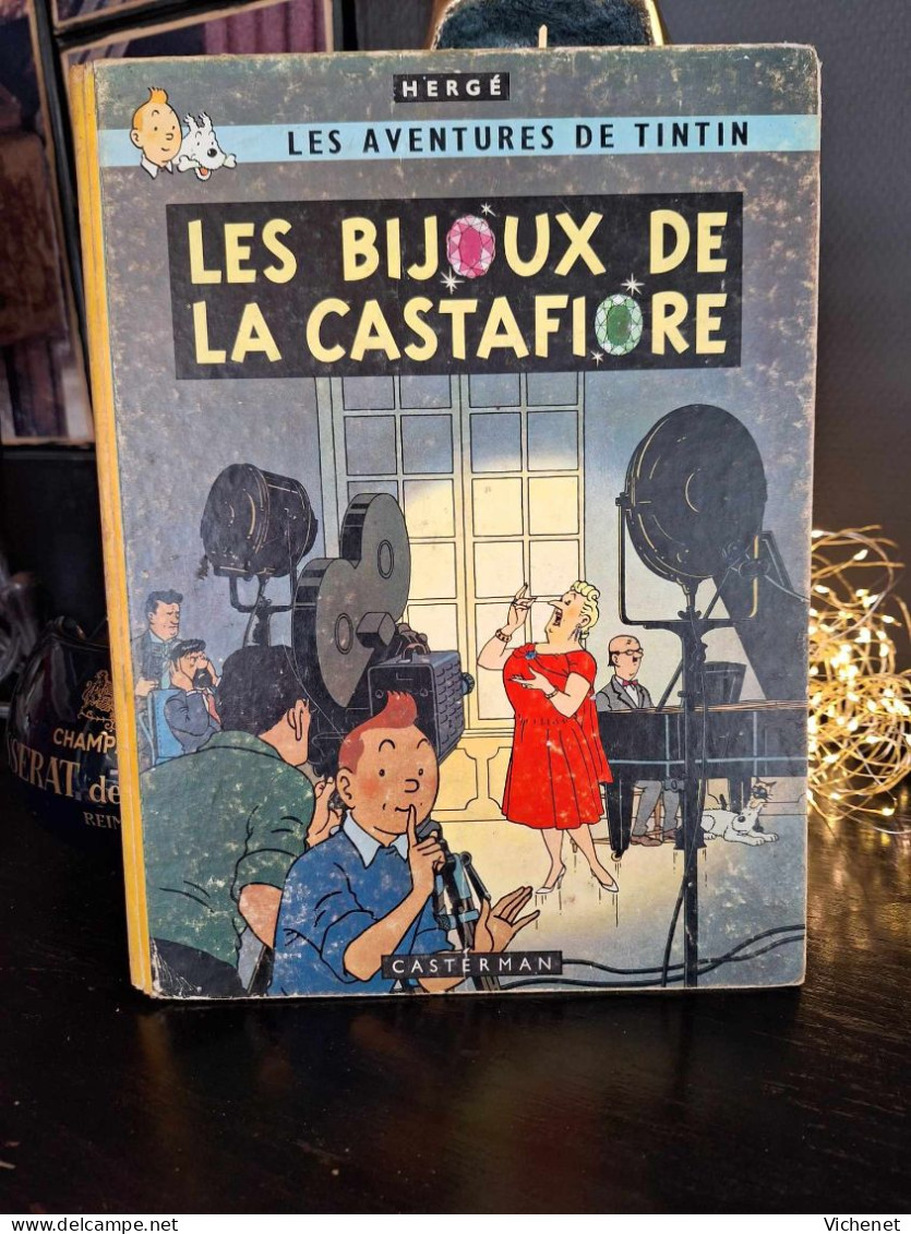 Tintin - 21 - Les Bijoux De La Castafiore - EO Belge - 1963 - Tintin