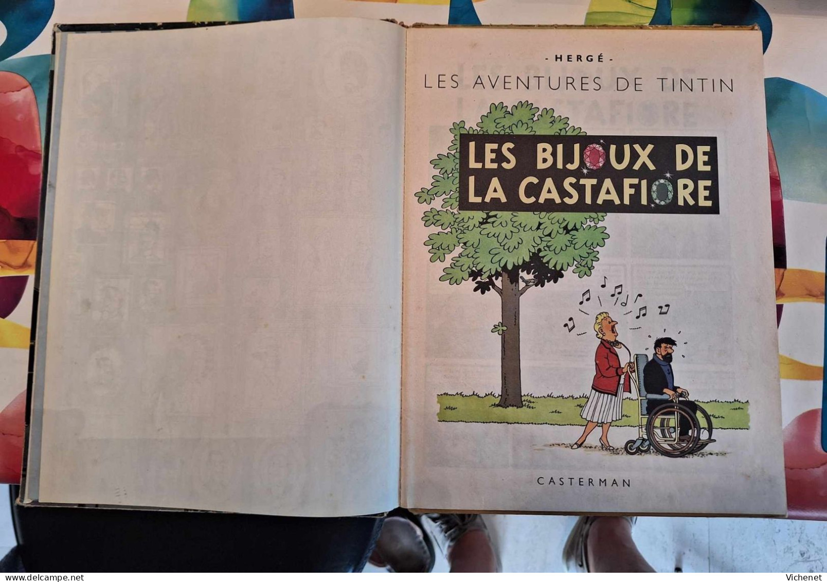 Tintin - 21 - Les Bijoux de la Castafiore - EO Belge - 1963