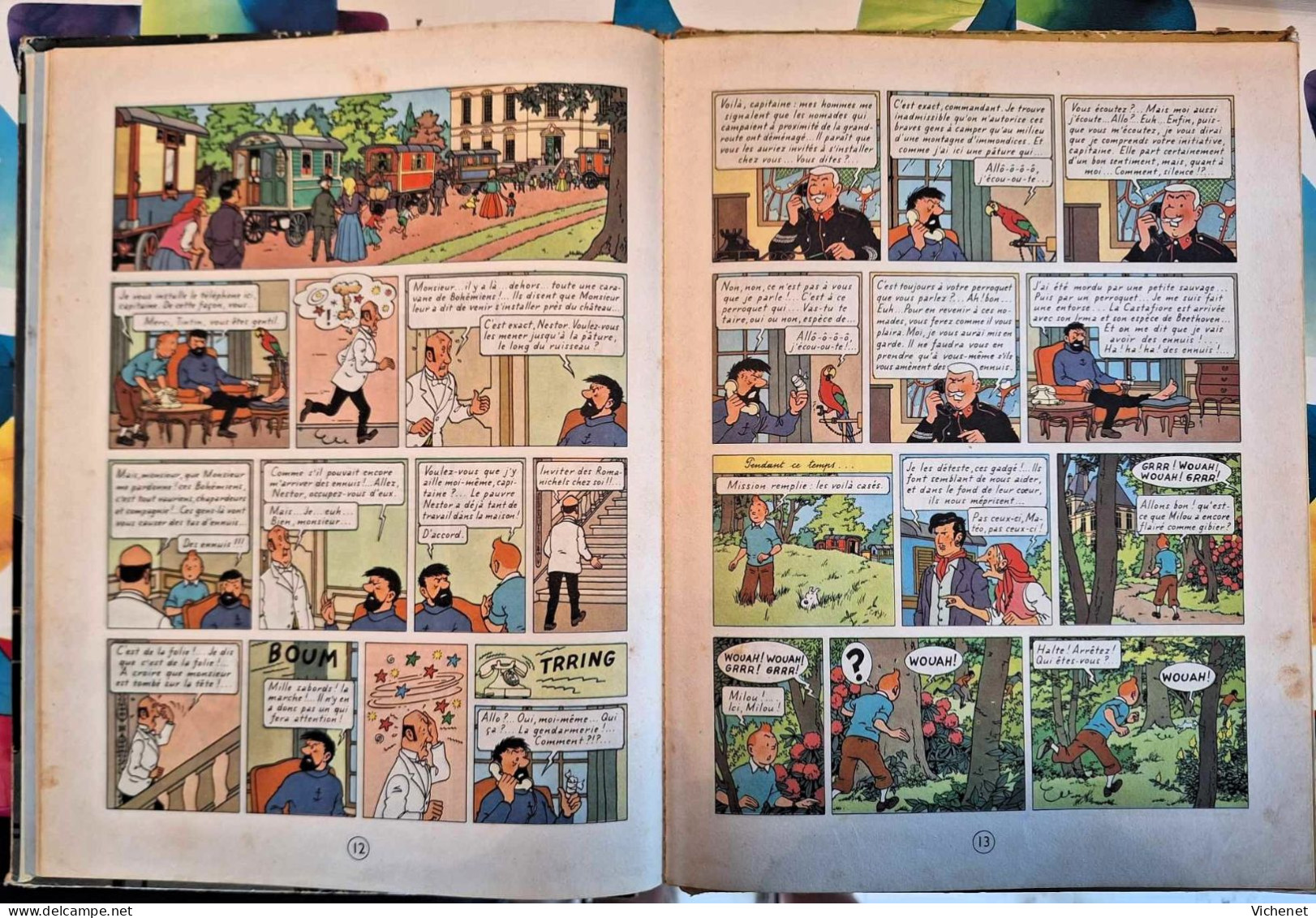 Tintin - 21 - Les Bijoux de la Castafiore - EO Belge - 1963